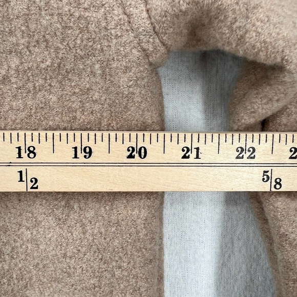 ARITZIA BABATON Pelli Jacket Womens XS Camel Tan Shacket Merino Wool Oversized - Picture 11 of 12